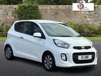 Used Kia Picanto 65 HP (47 kW) 2016 White Hatchback