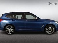 Used BMW X3 Performance 355 HP (261 kW) 2019 Blue SUV