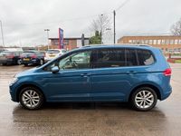 Used VW Touran SE 2017 Atlantic blue MPV