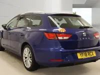 Begagnad Seat Leon SE Dynamic 2018 Blå Kombi