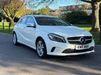 Begagnad Mercedes A200 Premium 136 HK (100 kW) 2016 Vit Halvkombi