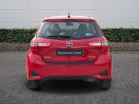Used Toyota Yaris Hybrid 2019 Red Hatchback