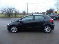 Used Kia Rio 90 HP (66 kW) 2015 Black Hatchback