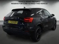 Used Audi Q2 Black Edition 150 HP (110 kW) 2023 Mythos black metallic/mythos black metallic SUV