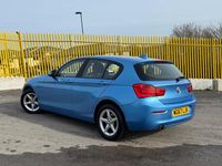 Used BMW 118 Comfort Edition 2017 Blue Hatchback