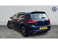 Used VW Golf VII R-line Edition 150 HP (110 kW) 2020 Blue Hatchback