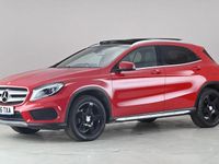 Used Mercedes GLA220 AMG line 177 HP (130 kW) 2016 Red SUV