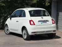 Used Fiat 500 Lounge 69 HP (50 kW) 2018 Bossa nova white Hatchback