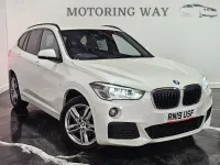 Used BMW X1 M Sport 192 HP (141 kW) 2019 White SUV