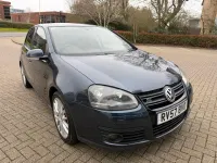 Used VW Golf V GT 2007 Blue Hatchback