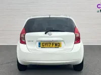 Used Nissan Note S 98 HP (72 kW) 2017 White Hatchback
