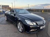 Used Mercedes E220 Sport Edition 170 HP (125 kW) 2011 Black Cabriolet