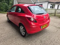 Used Vauxhall Corsa 73 HP (53 kW) 2013 Red Hatchback