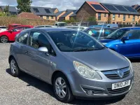 Used Vauxhall Corsa 85 HP (62 kW) 2010 Silver Hatchback