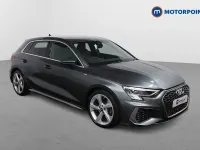 Begagnad Audi A3 S-Line 2021 Grå Sedan