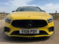 Used Mercedes A35 AMG Premium Plus 2019 Yellow Hatchback