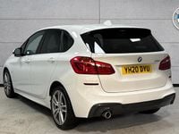 Used BMW 218 Active Tourer M Sport 138 HP (101 kW) 2020 White MPV