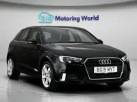Used Audi A3 Sportback Sport 116 HP (85 kW) 2019 Black Hatchback
