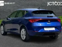 Used Seat Leon SE Dynamic 128 HP (94 kW) 2020 Blue Hatchback
