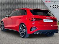 Used Audi S3 Sportback Advanced 310 HP (228 kW) 2021 Red Hatchback