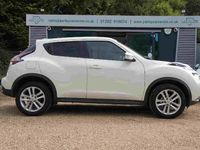 Gebraucht Nissan Juke N-Connecta 2016 Weiß SUV