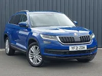 Used Skoda Kodiaq SE L 150 HP (110 kW) 2021 Blue SUV