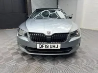Used Skoda Superb SportLine 150 HP (110 kW) 2019 Grey Hatchback