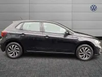 Used VW Polo Life 95 HP (69 kW) 2024 Black Hatchback