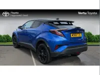 Used Toyota C-HR 116 HP (85 kW) 2019 Nebula blue bitone SUV