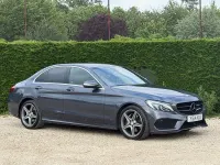 Used Mercedes C220 AMG line 2014 Grey Sedan