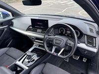 Begagnad Audi Q5 S-Line 2021 Blå SUV