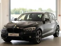 Used BMW 118 Sport Line 136 HP (100 kW) 2017 Black Hatchback