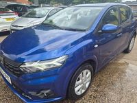 Used Dacia Sandero Comfort 100 HP (73 kW) 2022 Blue Hatchback