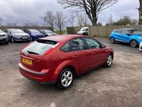 Used Ford Focus Zetec 2008 Red Hatchback