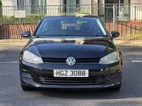 Used VW Golf VII S 85 HP (62 kW) 2014 Black Hatchback