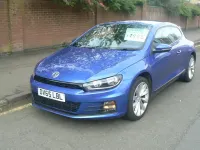 Used VW Scirocco GT 2015 Blue Coupe