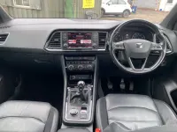 Begagnad Seat Ateca 4Drive 150 HK (110 kW) 2017 Grön SUV