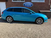 Used Seat Leon FR Sport 150 HP (110 kW) 2016 Blue Estate