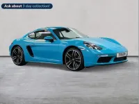 Used Porsche Cayman 300 HP (220 kW) 2019 Blue Coupe