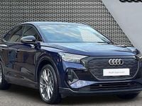 Used Audi Q4 Sportback e-tron Advanced 219 kW (299 HP) 2022 Blue SUV