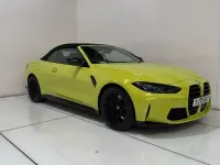Używany BMW M4 Cabriolet Competition Edition 2022 Żółty Kabriolet