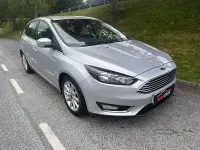 Used Ford Focus Titanium 125 HP (91 kW) 2015 Silver Hatchback