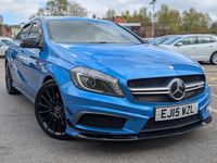 Used Mercedes A45 AMG 2015 Blue Hatchback