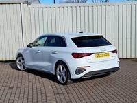 Used Audi A3 S-Line 150 HP (110 kW) 2023 White Sedan