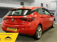 Used Vauxhall Astra SRi 150 HP (110 kW) 2017 Red Hatchback