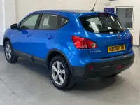 Used Nissan Qashqai Acenta 114 HP (83 kW) 2008 Blue SUV