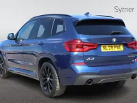 Used BMW X3 M Sport 187 HP (137 kW) 2020 Blue SUV