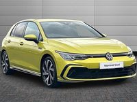 Used VW Golf VIII R-line 150 HP (110 kW) 2023 Lime yellow Hatchback