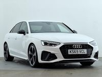 Used Audi A4 Black Edition 150 HP (110 kW) 2019 White Sedan