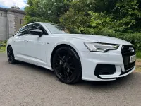 Used Audi A6 Black Edition 204 HP (150 kW) 2021 White Sedan